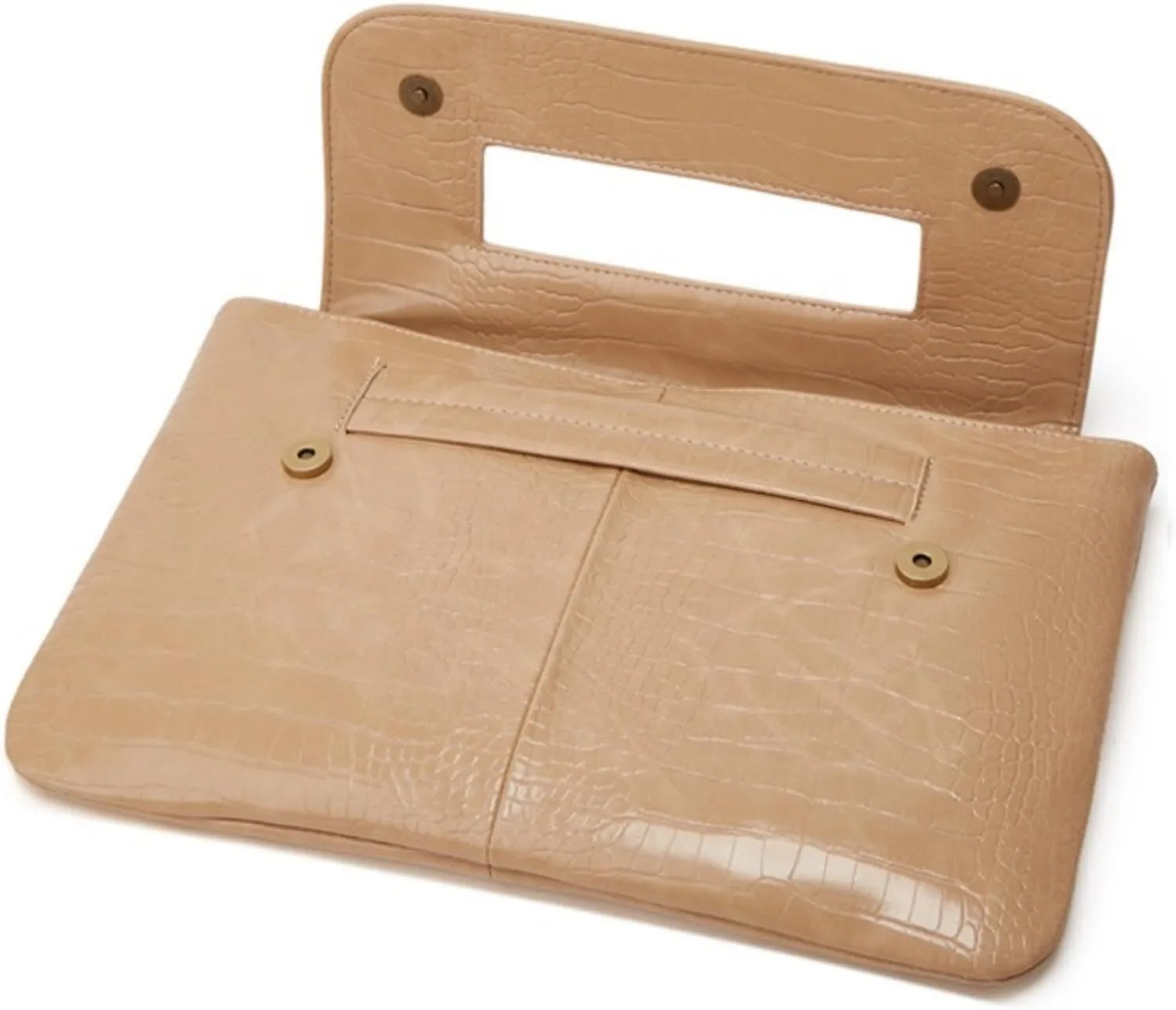 Women Classic Crocodile Pattern Faux Leather Clutch Purse Oversized Female Shoulder Bag Messenger Handbag