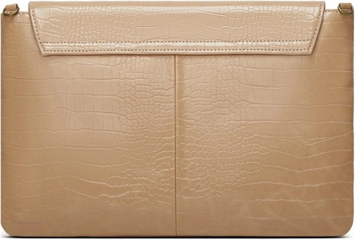 Women Classic Crocodile Pattern Faux Leather Clutch Purse Oversized Female Shoulder Bag Messenger Handbag