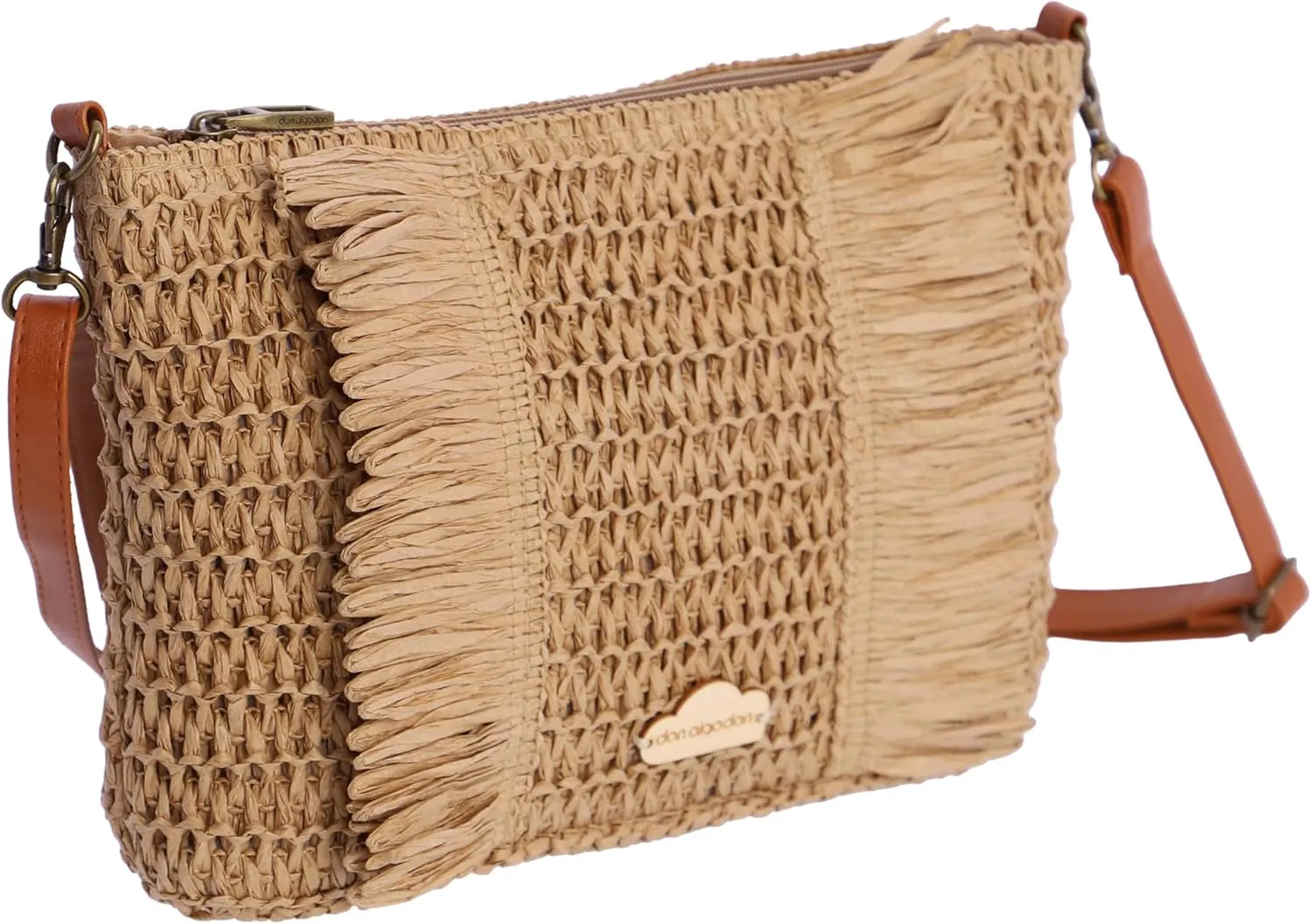 Women's Beja Shoulder Bag, Beach Bag, Summer Bag, Raffia Bag