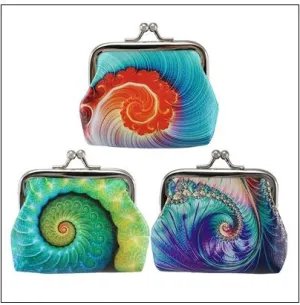 World Buyers - Freeform Nautilus Clasp Coin Purse