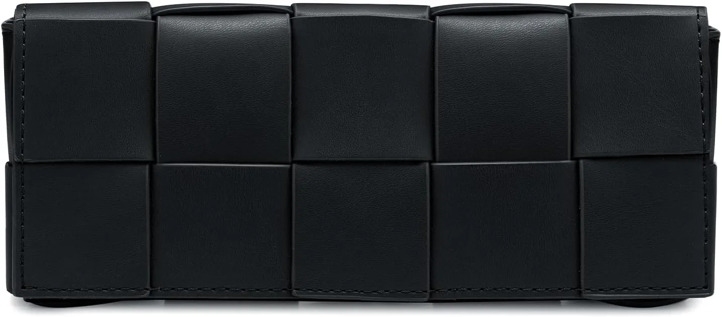 Woven Clutch Purses for Women - Sleek Shoulder Handbag for Evening, Formal Events, Wedding, Party, Special Occasions