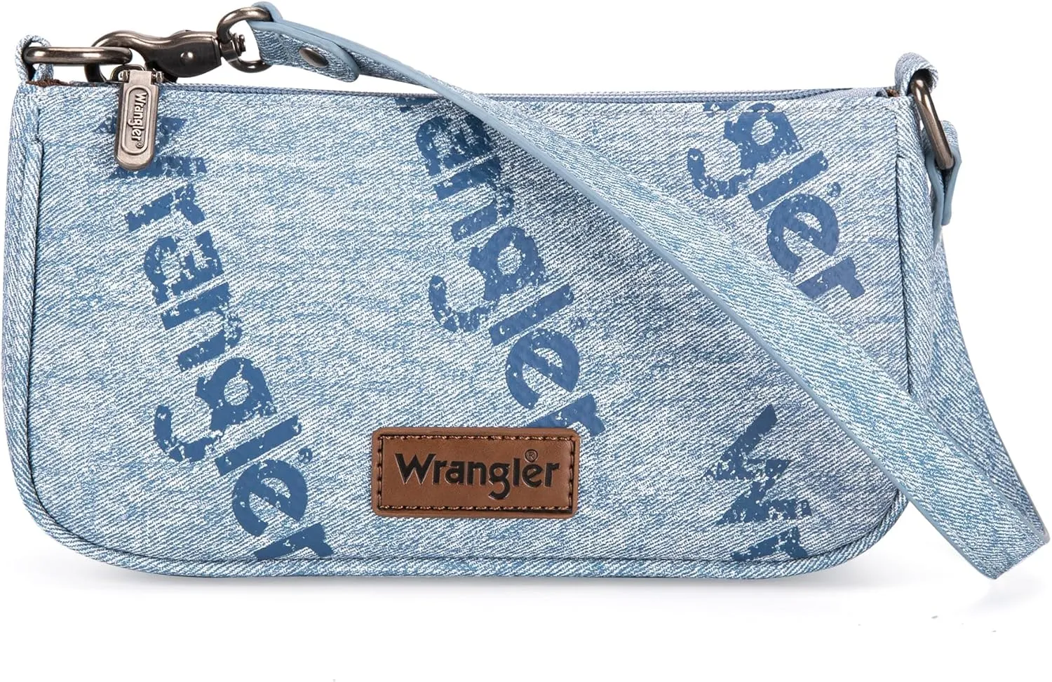 Wrangler Shoulder Bag for Women 90s Retro Top-Handle Hobo Handbag