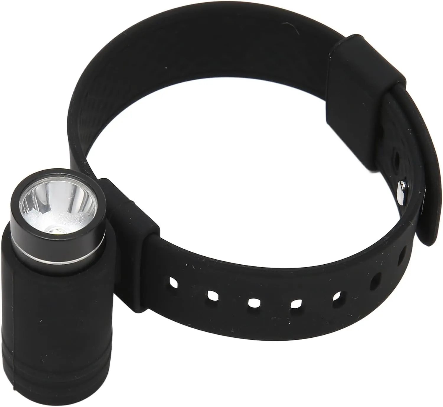 Wrist Flashlight, IP5 Waterproof Hands LED Flashlight with Watchband, 3 Light Modes, 8H Lighting, Portable Pocket Light for Fishing, Repairing, Camping, Hiking, Night Running