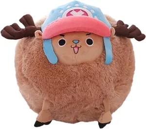 ZJYJING Anime Plush Toy Pillow Stuffed Animal Cushion Hand Warmer Pillow Plushies Doll 13.8 Inches